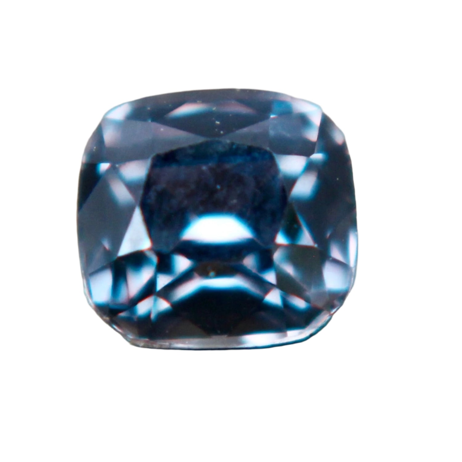 Natural Purplish Green Sapphire 0.86ct Cushion Cut - Australia - Sapphire Pal