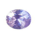 Natural purplish pink sapphire 0.96 carat oval cut from Ceylon