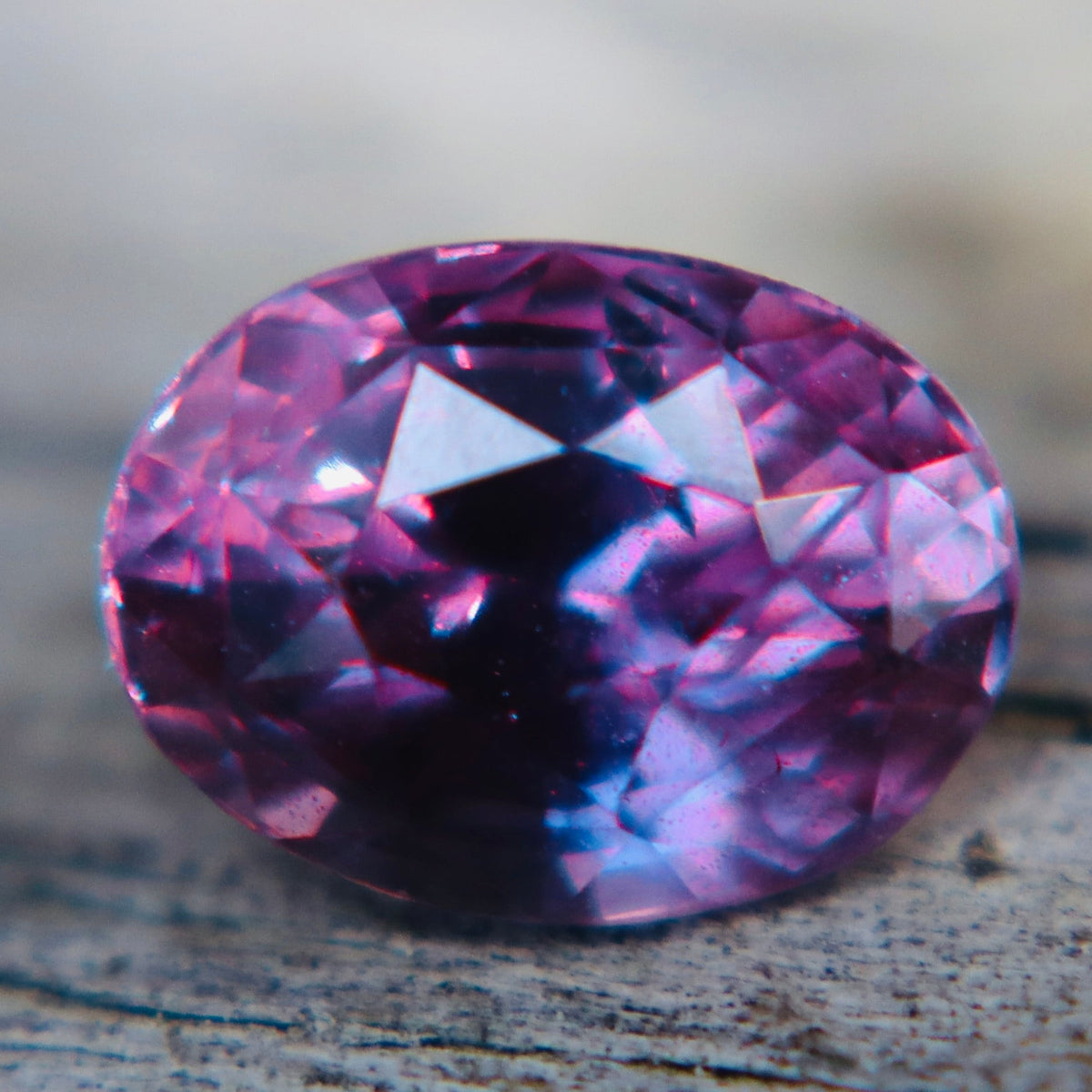 Natural Purplish Pink Sapphire 1.63 Carat Oval Cut – Unheated Ceylon - Sapphirepal