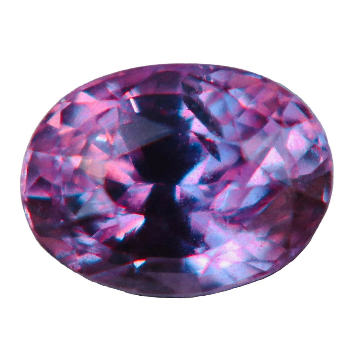 Natural Purplish Pink Sapphire 1.63 Carat Oval Cut – Unheated Ceylon - Sapphirepal