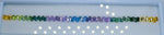 Natural Rainbow Sapphire Baguette Cut Set 10 Carat 4x2mm Ceylon Gemstones - Sapphirepal