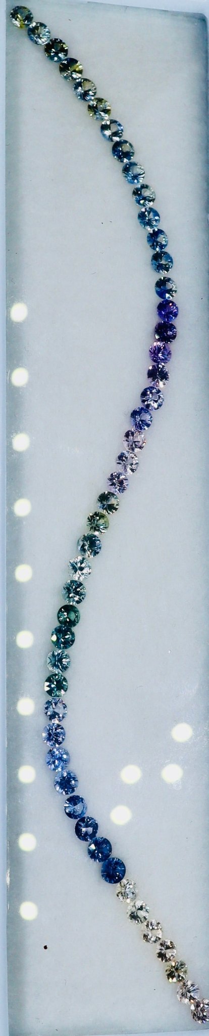 Natural Rainbow Sapphire Parcel – 6.00ct VVS Round Cut | Ideal for Tennis Bracelets & Custom Necklaces - Sapphirepal