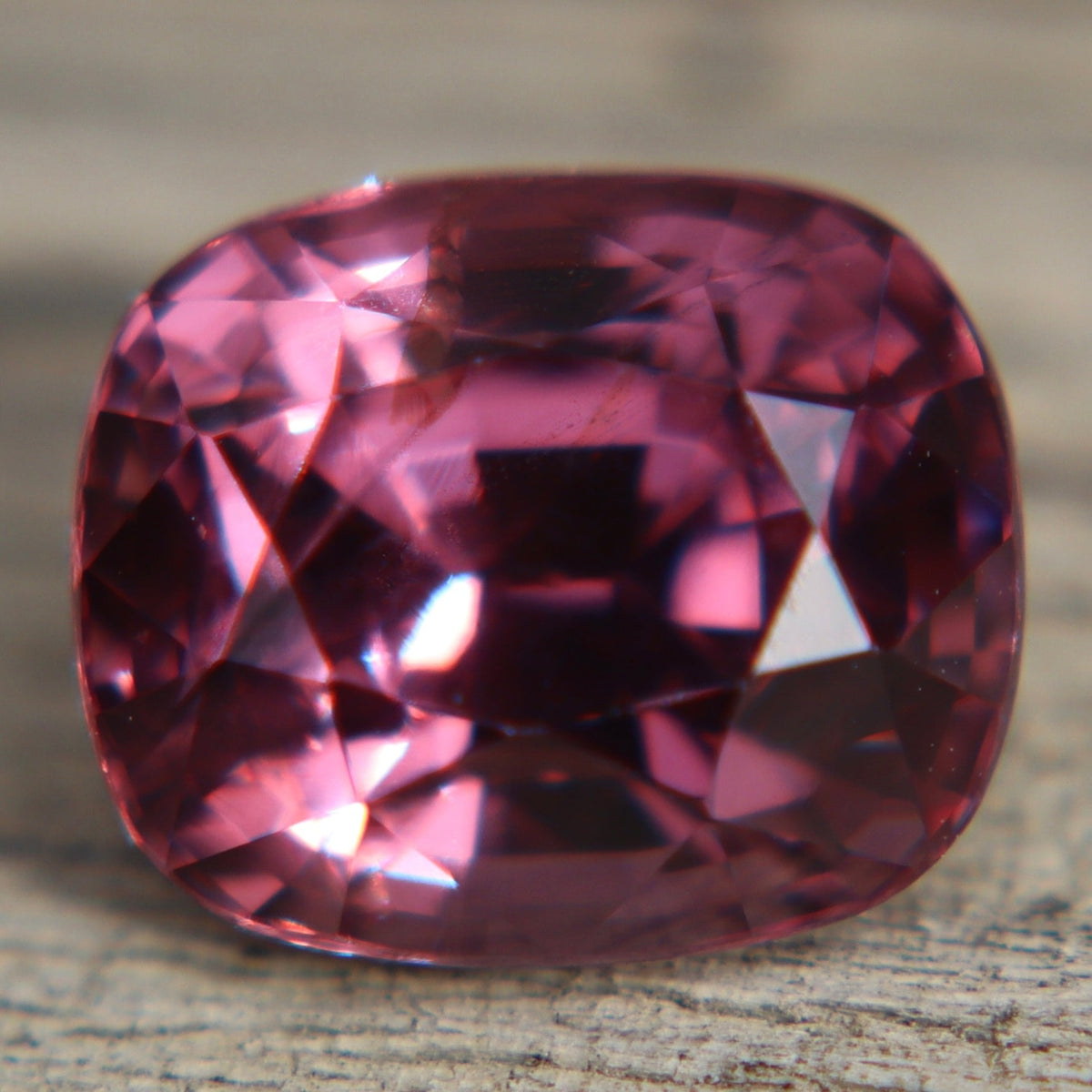 Natural Raspberry Pink Spinel 3.61 ct Cushion Cut Loose Gemstone from Ceylon - Sapphirepal