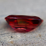Natural Red Garnet 3.60 Carat Cushion Cut VVS Loose Gemstone | Sapphire Pal Australia - Sapphirepal