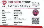 Natural Reddish Purple Spinel - Sapphirepal