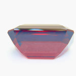 Natural Rhodolite Garnet 21.33 Carat Octagonal Emerald Cut Certified Loose Gemstone - Sapphirepal