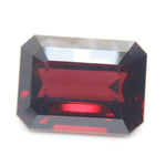 Natural Rhodolite Garnet 21.33 Carat Octagonal Emerald Cut Certified Loose Gemstone - Sapphirepal