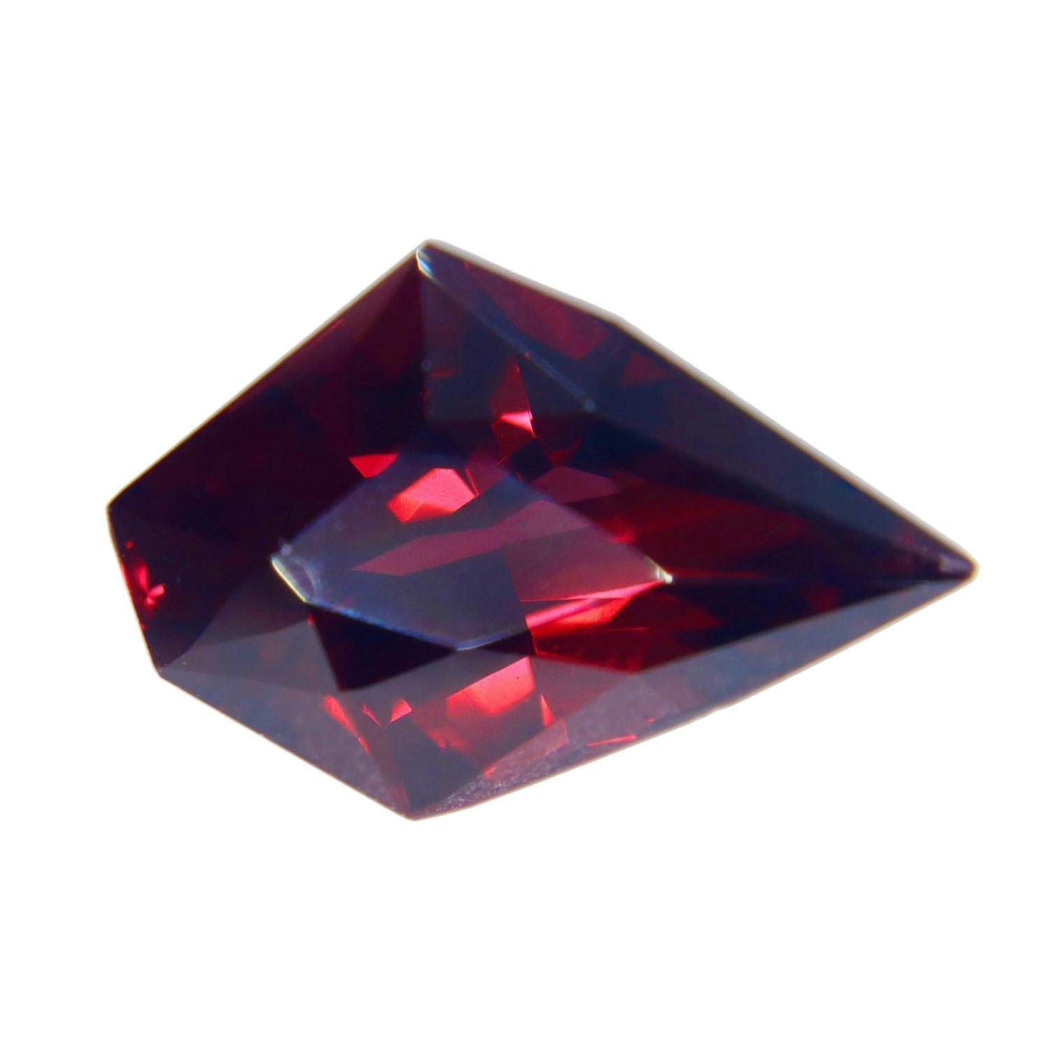 Natural Rhodolite Garnet 6.21 Carat Freeform Cut from Ceylon - Sapphirepal