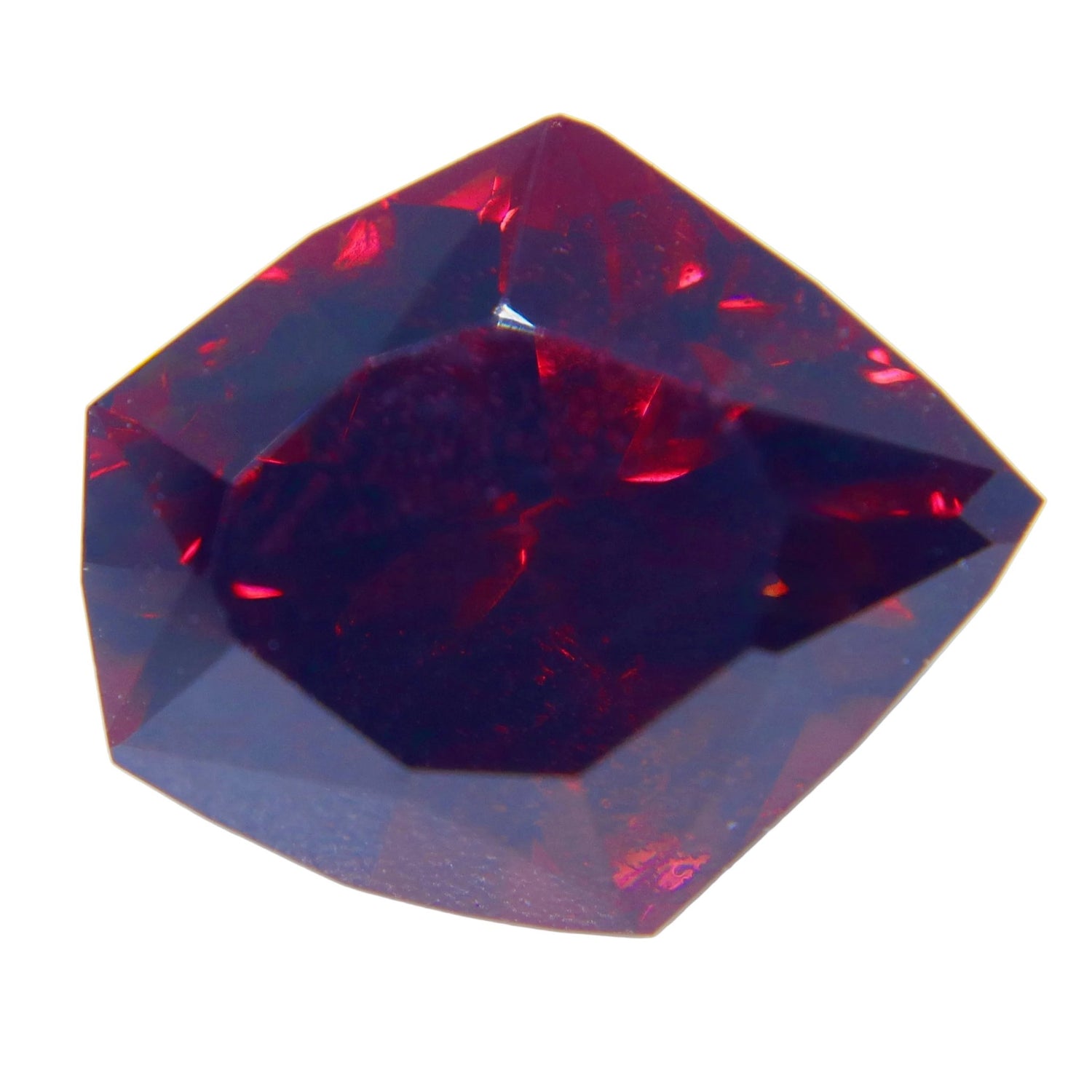 Natural Rhodolite Garnet 9.7 Carat Freeform Cut from Ceylon - Sapphirepal