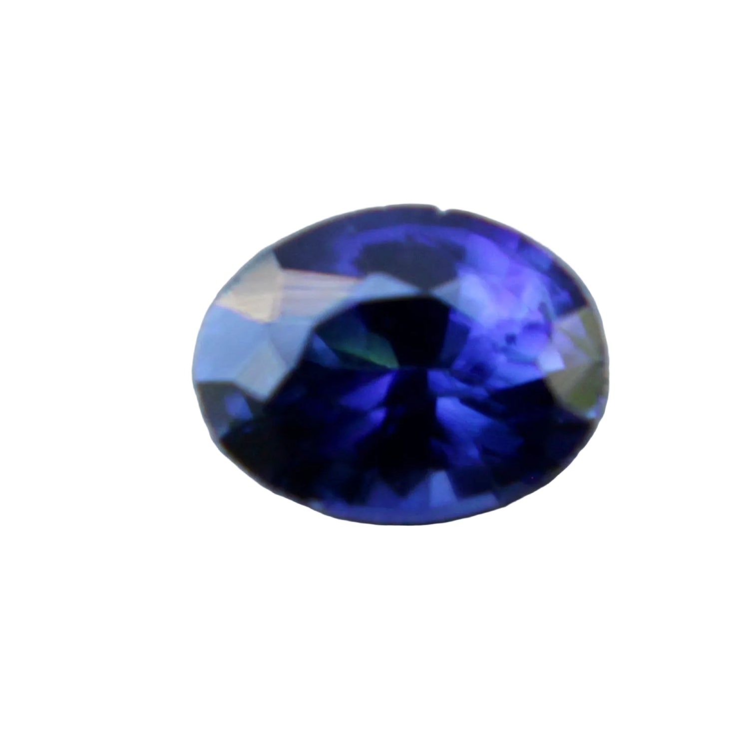 Natural royal blue Ceylon sapphire oval cut 0.30 carat loose gemstone