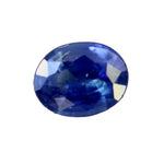 Natural royal blue Ceylon sapphire oval cut 0.40 carat loose gemstone