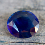Natural Royal Blue Sapphire 0.91 Carat Oval Cut Loose Gemstone - Sapphirepal