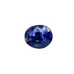 0.50ct natural royal blue sapphire oval cut Ceylon gemstone