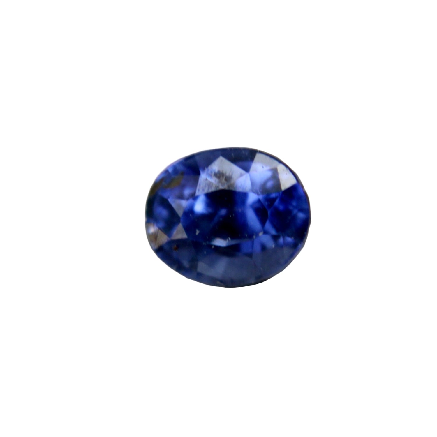 0.50ct natural royal blue sapphire oval cut Ceylon gemstone