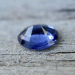 Oval cut blue sapphire 0.39 carat royal blue loose gemstone for jewelry