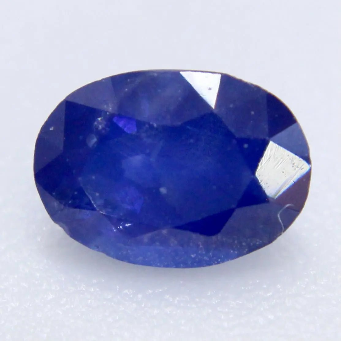 Loose royal blue Ceylon sapphire stone for engagement rings and custom jewelry