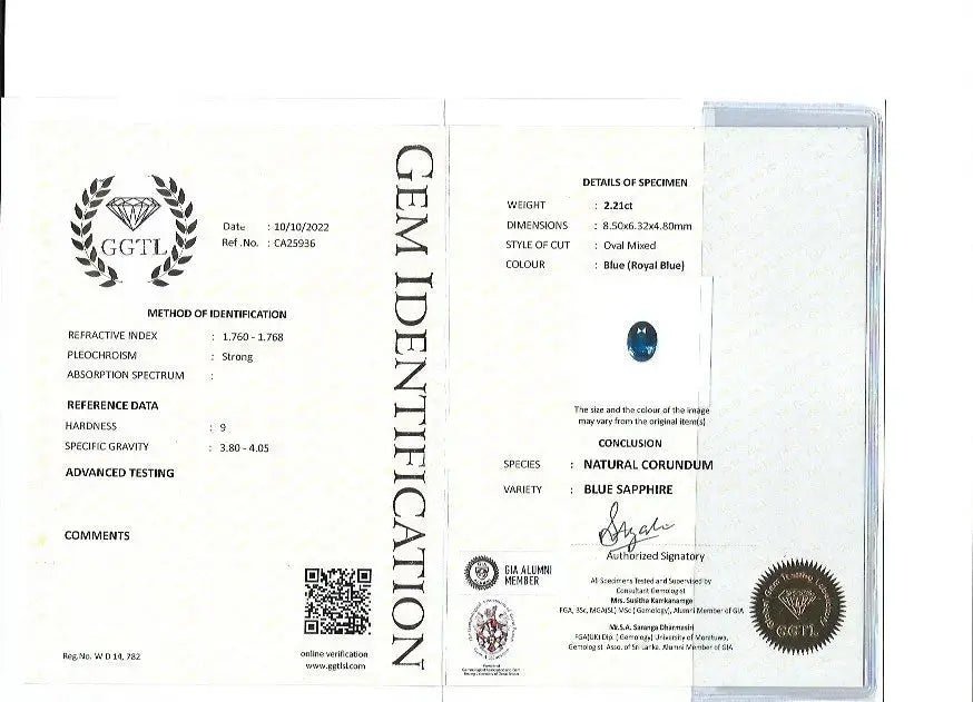 Natural Royal Blue Sapphire - Sapphirepal