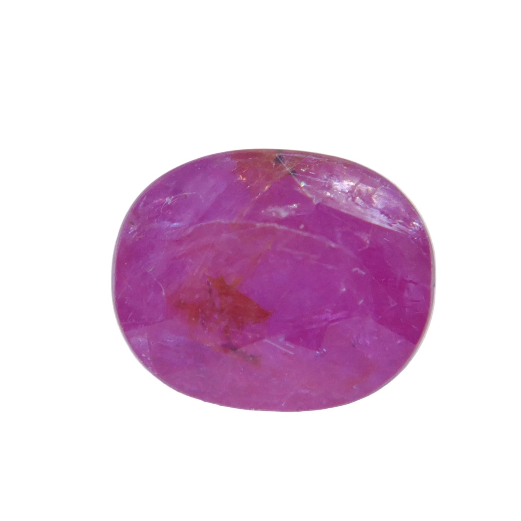 Natural Ruby 2.11ct Oval Cut Unheated Ceylon Loose Gemstone - Sapphirepal