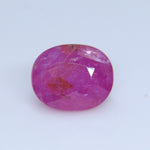 Natural Ruby 2.11ct Oval Cut Unheated Ceylon Loose Gemstone - Sapphirepal