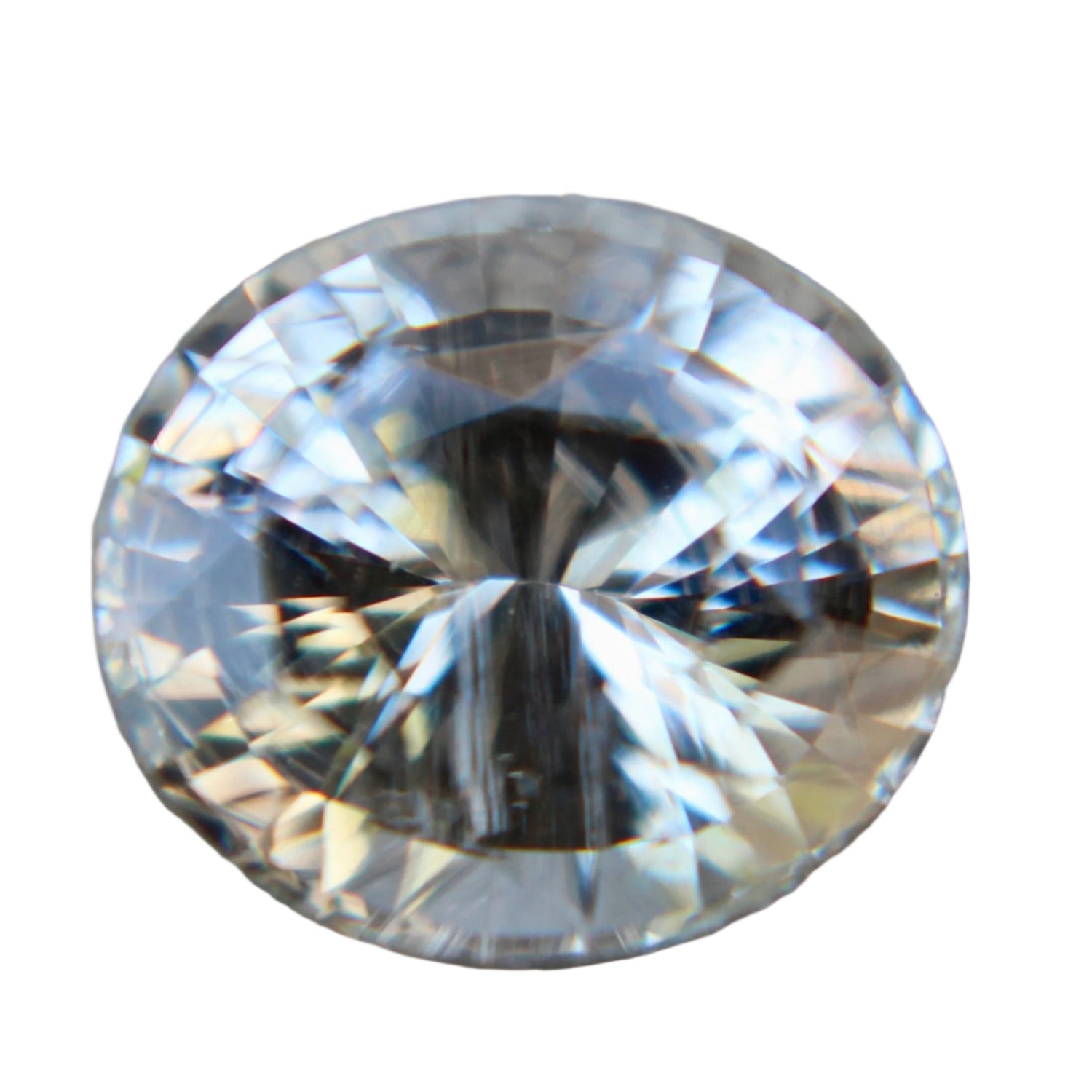 2.01 Carat Oval Cut Natural Sapphire with Champagne Hue – Ceylon Origin – Unheated & Eye Clean

