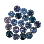 Natural Mixed Spinel Set – 10pcs Round Cut | 5 mm | Ceylon