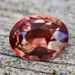 Natural Sunset Padparadscha - Style Sapphire 1.12 Carat Oval Cut VVS – Ceylon Pinkish Orange Loose Gemstone - Sapphirepal