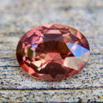 Natural Sunset Padparadscha - Style Sapphire 1.12 Carat Oval Cut VVS – Ceylon Pinkish Orange Loose Gemstone - Sapphirepal