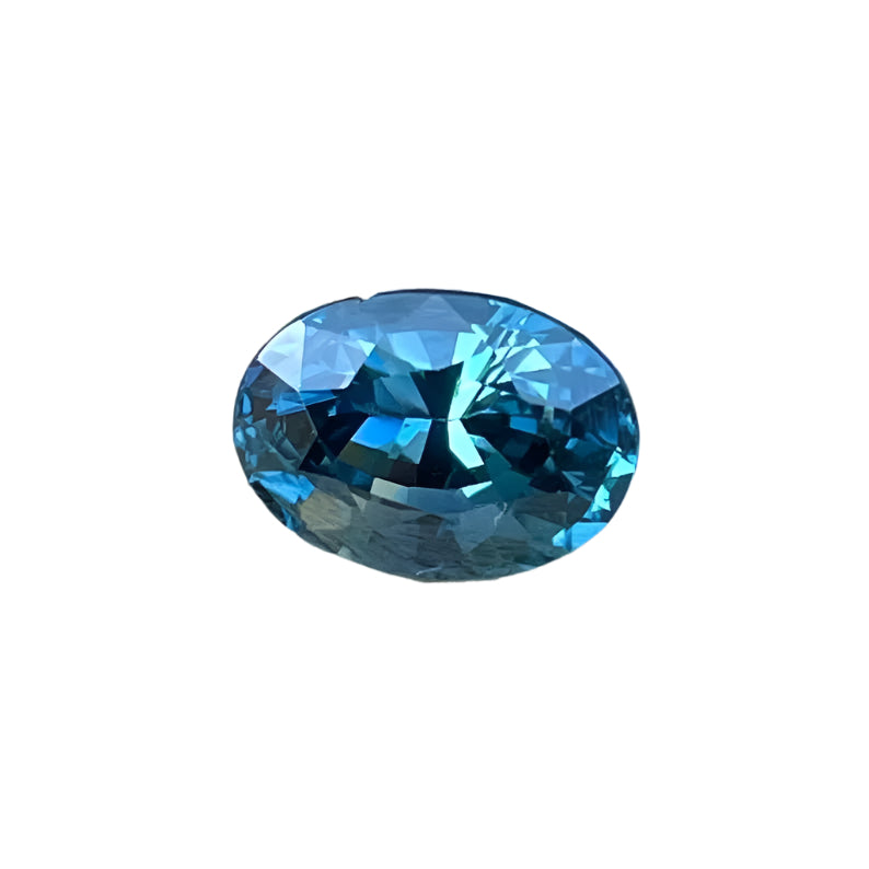 Natural Teal Blue Sapphire – 2.22 Carat