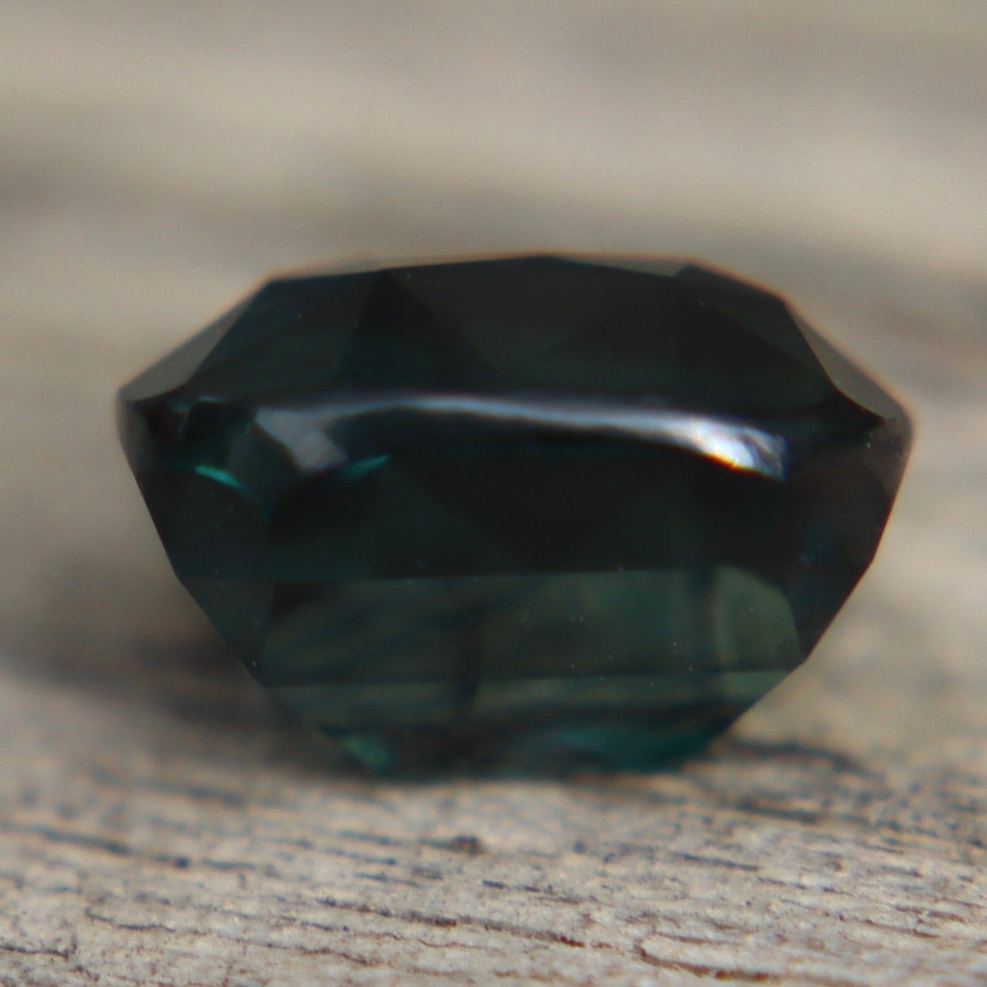 Natural Teal Madagascar Sapphire 2.12 ct Cushion Cut Loose Gemstone - Sapphirepal