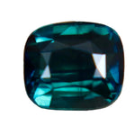 Natural Teal Madagascar Sapphire 2.12 ct Cushion Cut Loose Gemstone - Sapphirepal