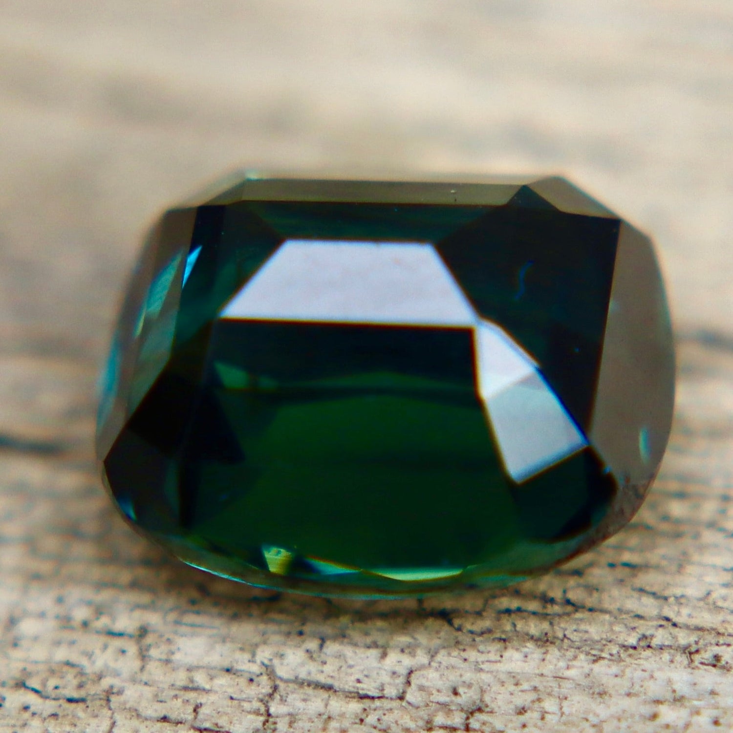 Natural Teal Madagascar Sapphire 2.15 ct Cushion Cut Loose Gemstone - Sapphirepal