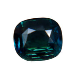 Natural Teal Madagascar Sapphire 2.15 ct Cushion Cut Loose Gemstone - Sapphirepal
