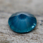 Natural Teal Sapphire 0.72ct Round Cut – Earth Sourced Madagascan Sapphire Gemstone - Sapphirepal