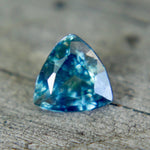 Natural Teal Sapphire – 0.80 Carat Trillion Cut | Unheated Madagascar Gemstone - Sapphirepal