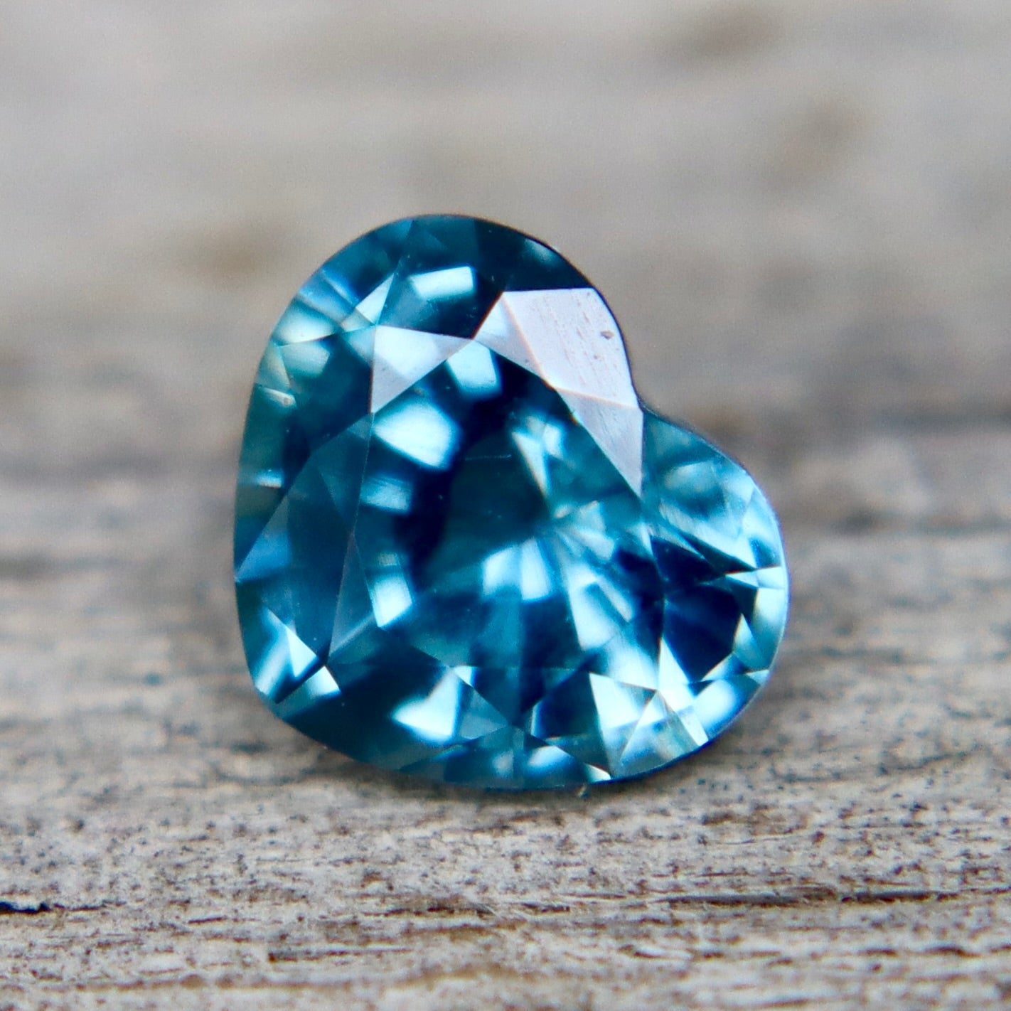 Natural Teal Sapphire 0.81ct Heart Cut – Madagascar VS | Earth Sourced Love Stone - Sapphirepal