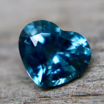 Natural Teal Sapphire 0.81ct Heart Cut – Madagascar VS | Earth Sourced Love Stone - Sapphirepal