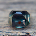 Natural Teal Sapphire 1 Carat Octagonal Emerald Cut Madagascar Sapphire - Sapphirepal