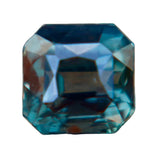 Natural Teal Sapphire 1 Carat Octagonal Emerald Cut Madagascar Sapphire - Sapphirepal