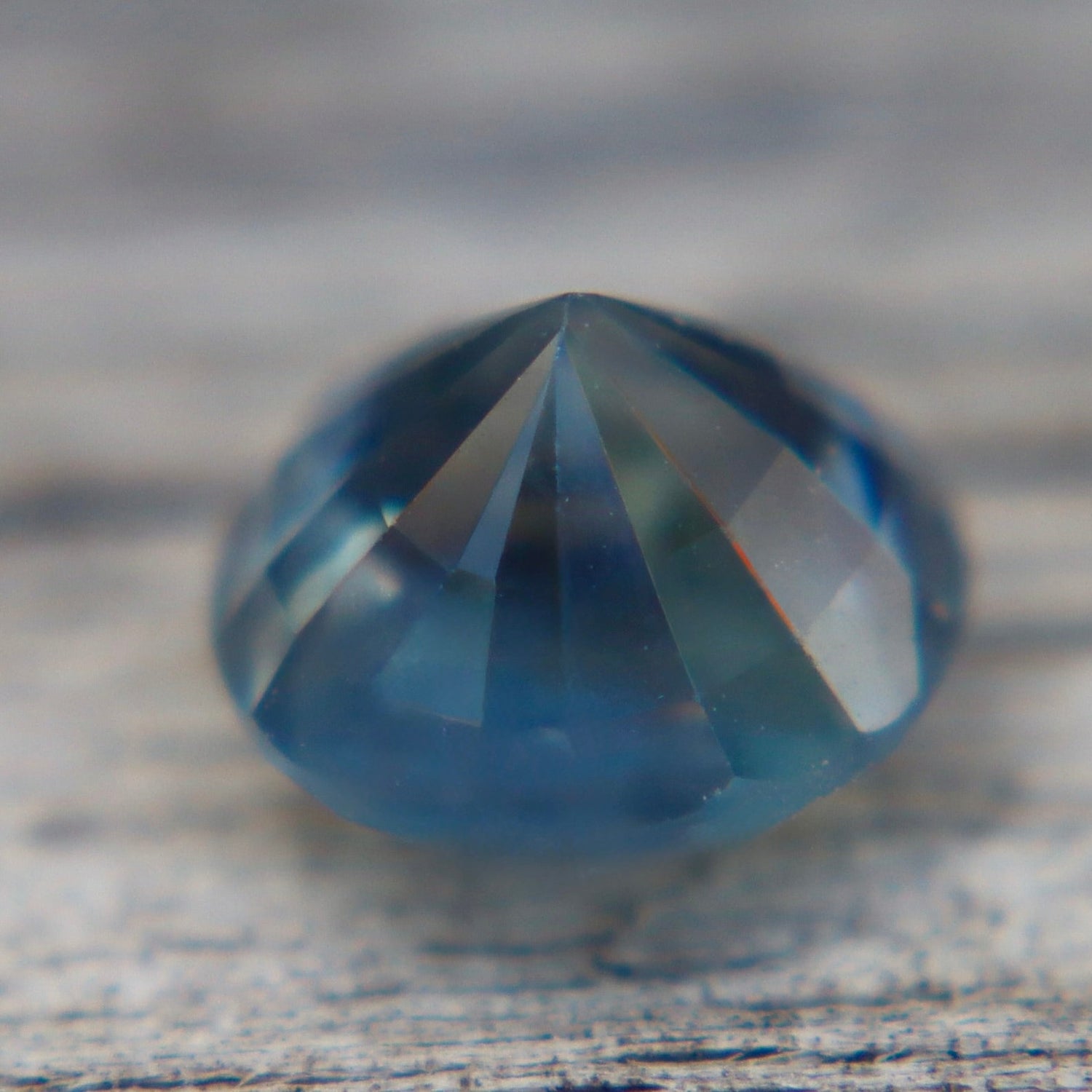 Natural Teal Sapphire 1.71 Carat Round Cut Loose Gemstone from Madagascar - Sapphirepal