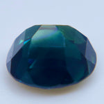 Natural Teal Sapphire 2.20ct Oval Cut Unheated Certified Loose Gemstone - Sapphirepal