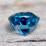 Natural Teal Sapphire (Heated) — 0.80 Carat Round Cut VS Loose Sapphire Gemstone - Sapphirepal