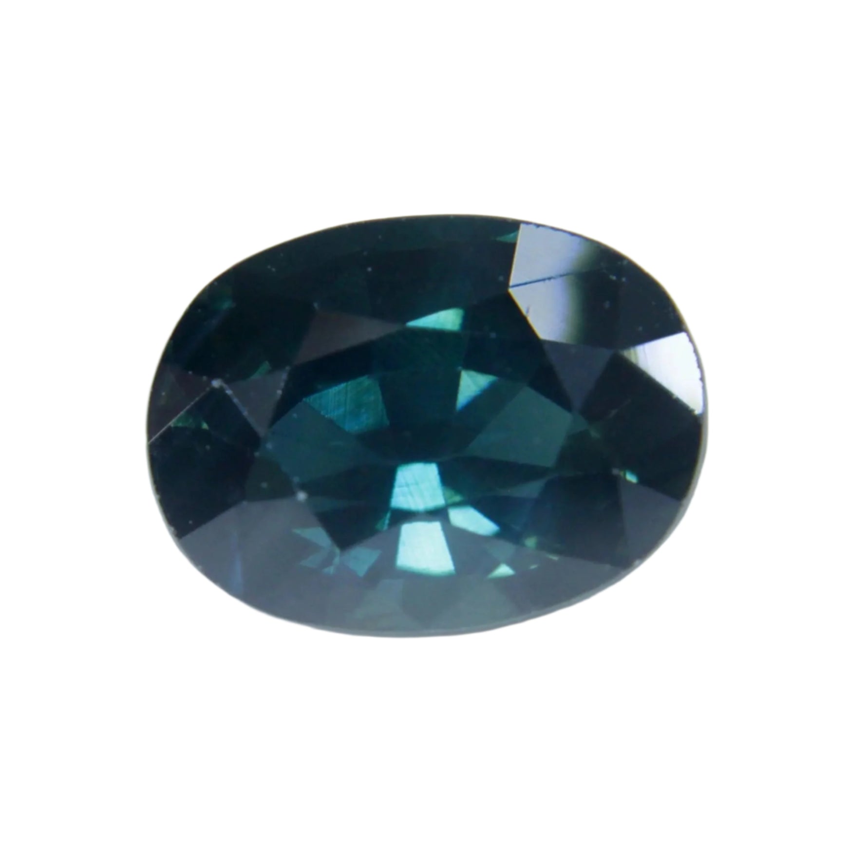 2.12ct Natural Teal Peacock Sapphire — Oval Cut, VS Clarity, Unheated, Earth-Sourced Loose Gemstone