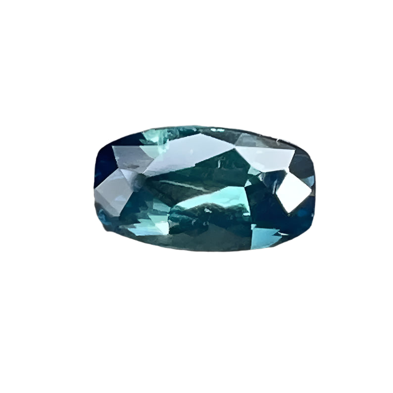 Natural Teal Sapphire 1.00ct Cushion Cut - Premium Australian Gem - Sapphire pal
