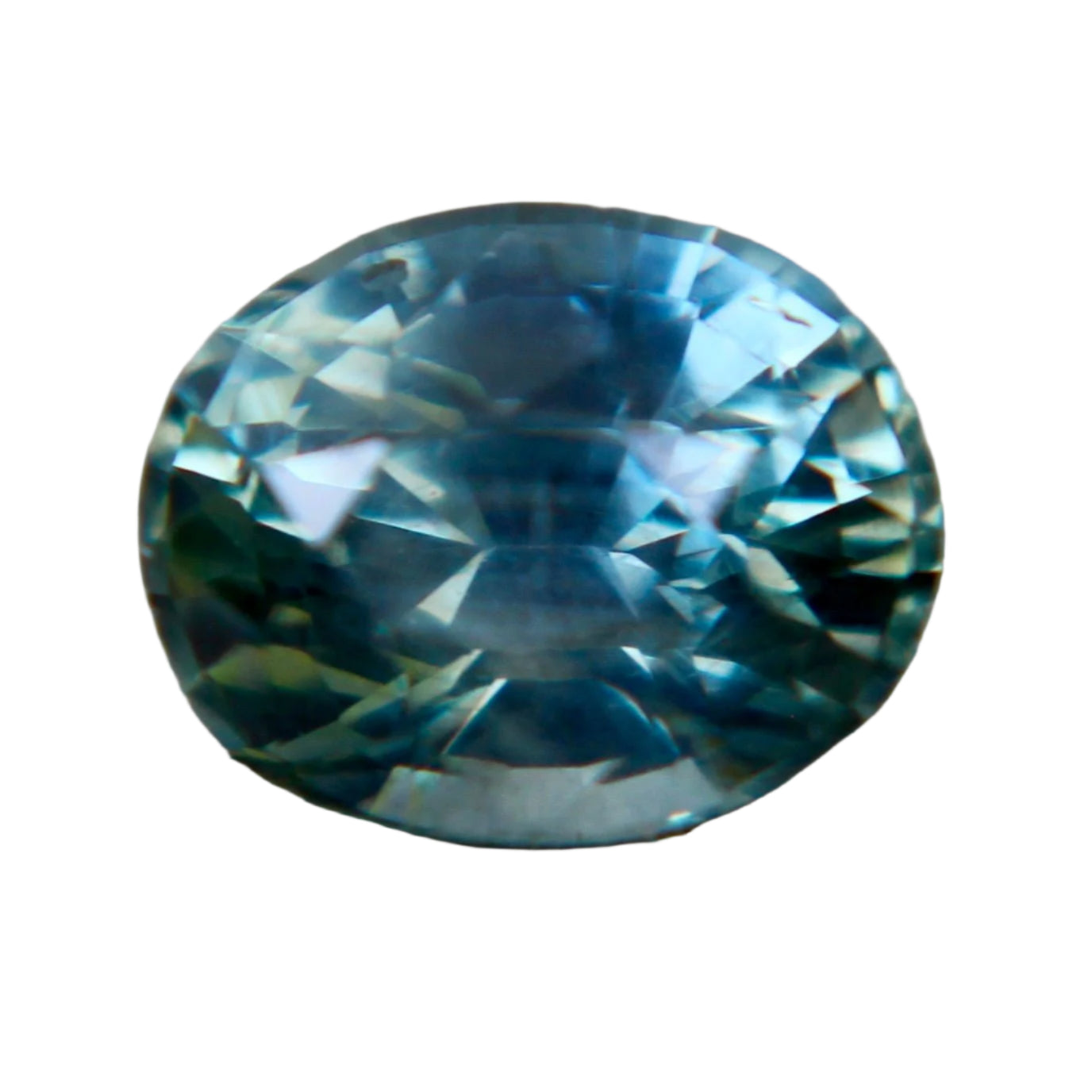 Natural Teal Sapphire 0.81ct – Oval Cut | Unheated, VS Clarity | Loose Gemstone for Engagement Rings

