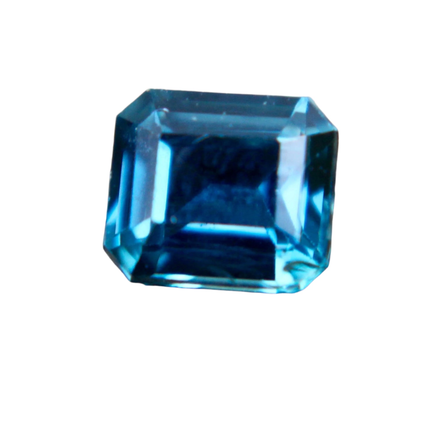 Natural Teal Sapphire 0.83ct Emerald Cut - Australian Gemstone - Sapphire pal
