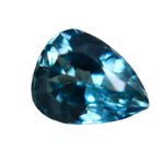 1.07ct Natural Teal Sapphire – Pear Cut | Sapphire Pal - Sapphire pal