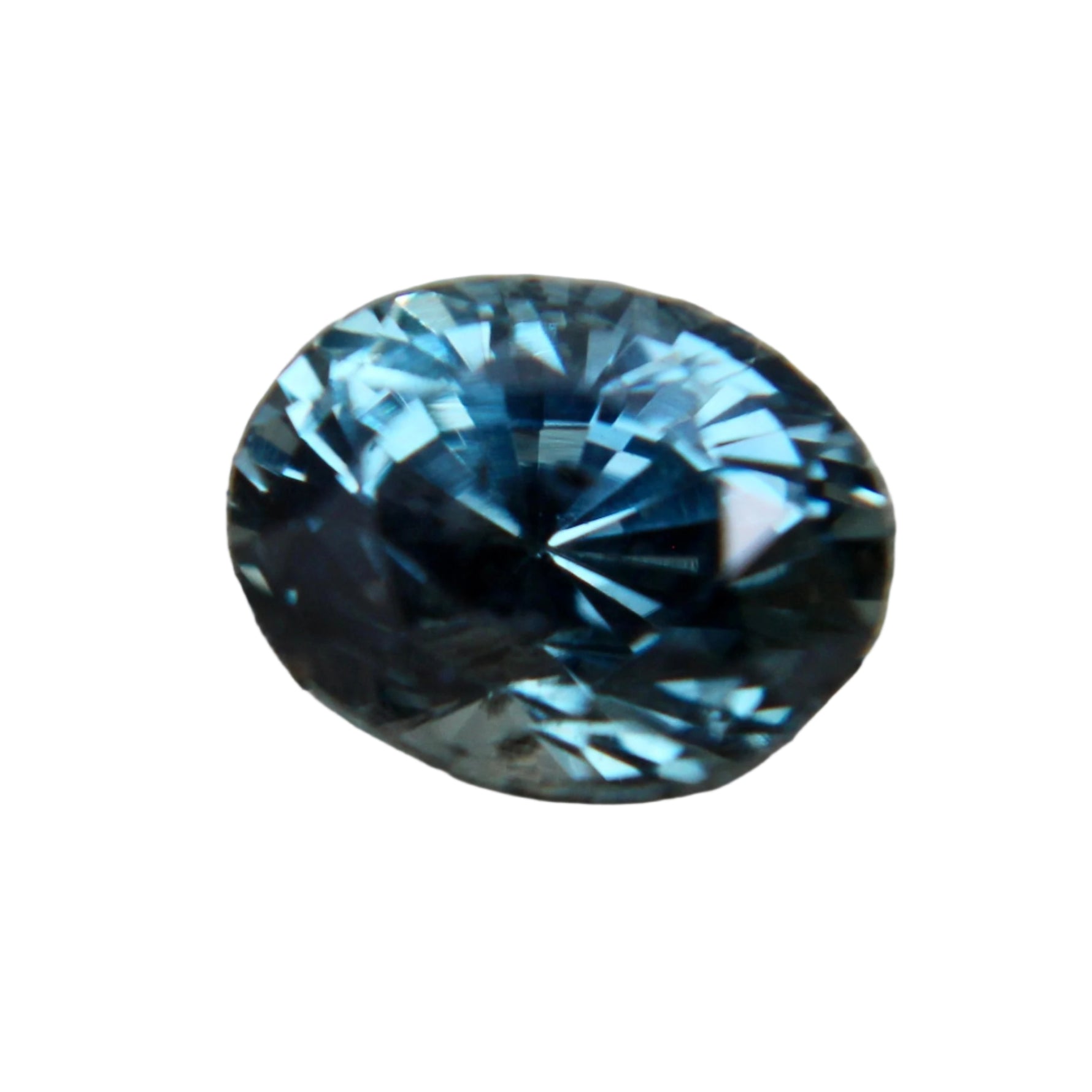 1.13ct Natural Teal Sapphire – Oval Cut Unheated Blue Green Bi-Coloured Gemstone from Sapphire Pal Australia