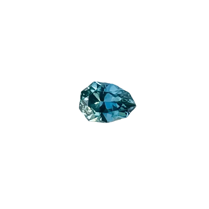 Natural Teal Sapphire – 1.18ct Trillion Cut | Unheated Ceylon Gemstone- Sapphire pal