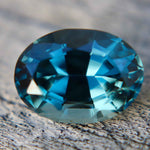 Natural Teal Spinel 5.01 Carat Oval Cut Ceylon