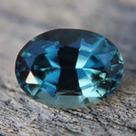 Natural Teal Spinel 5.01 Carat Oval Cut Ceylon